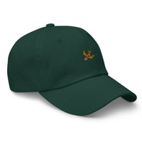 Casquette baseball hirondelle noir portée en situation CHT'M Boutique