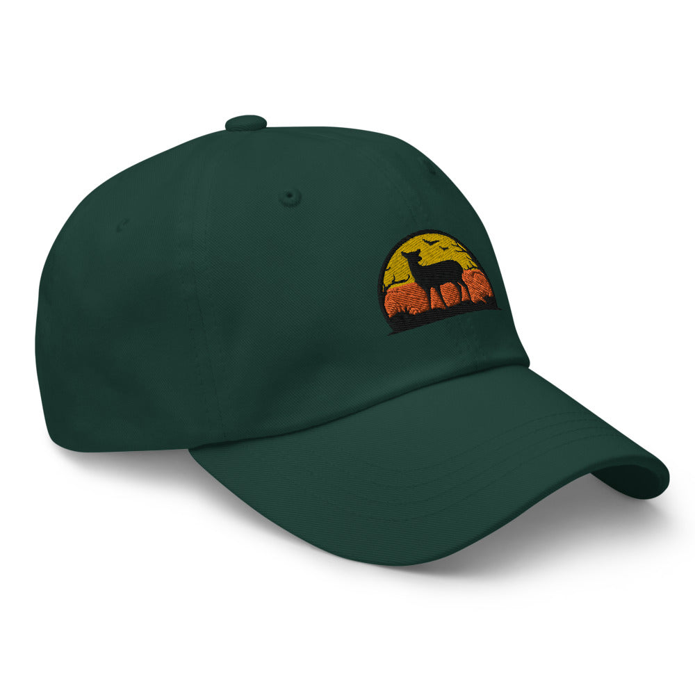 Casquette baseball sun biche camouflage gros plan sur le tissu CHT'M Boutique