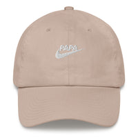 Casquette baseball papa just do it noir coloris présenté CHT'M Boutique