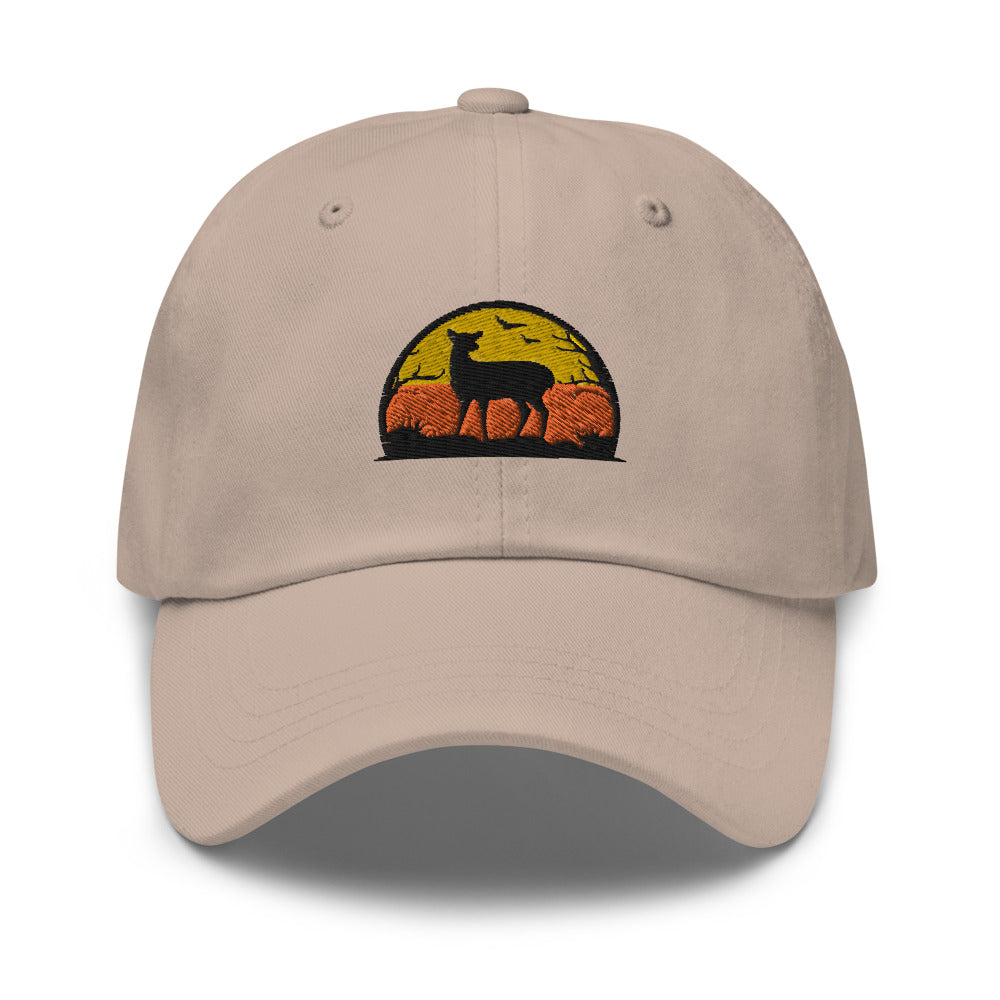 Casquette baseball sun biche camouflage portée en situation CHT'M Boutique