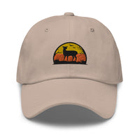 Casquette baseball sun biche camouflage portée en situation CHT'M Boutique