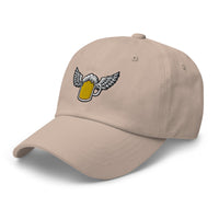 Casquette baseball flying beer noir vue de profil CHT'M Boutique