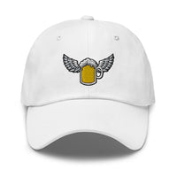 Casquette baseball flying beer noir détail de la broderie CHT'M Boutique