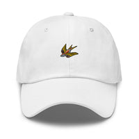 Casquette baseball hirondelle noir vue de dos CHT'M Boutique