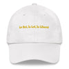 Casquette Belge style  Baseball - Le Roi la Loi la Liberté