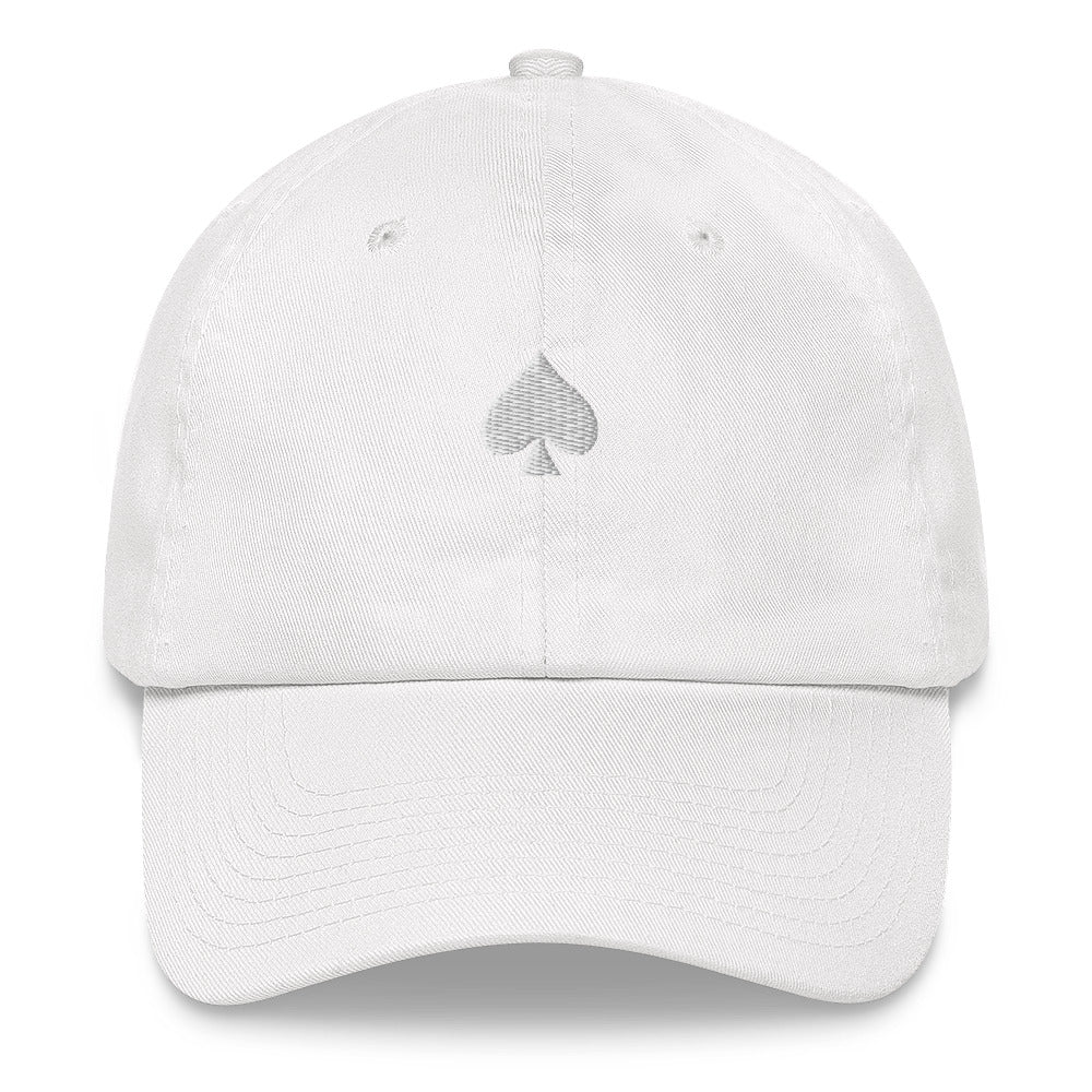 Casquette baseball as de pic noir détail de la broderie CHT'M Boutique