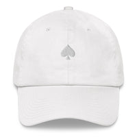 Casquette baseball as de pic noir détail de la broderie CHT'M Boutique