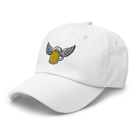 Casquette baseball flying beer noir vue de trois quarts CHT'M Boutique