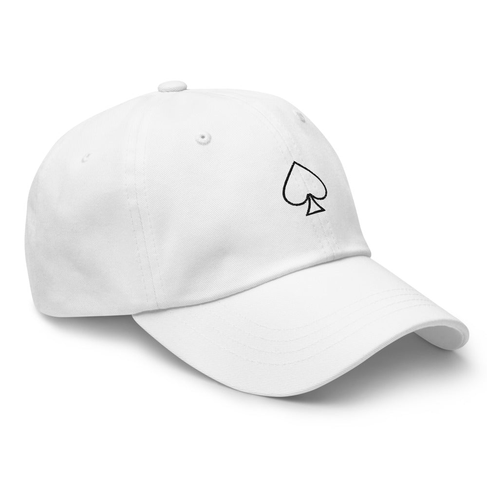 Casquette baseball coton chino kaki détail de la broderie CHT'M Boutique