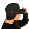 Casquette Snapback - COEUR ARC EN CIEL