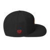 Casquette Snapback - COEUR ARC EN CIEL