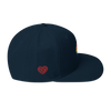 Casquette Snapback - COEUR ARC EN CIEL