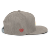 Casquette Snapback - COEUR ARC EN CIEL