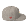Casquette Snapback - COEUR ARC EN CIEL