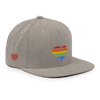 casquette coeur arc en ciel