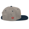 Casquette Snapback - COEUR ARC EN CIEL