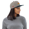 Casquette Snapback - COEUR ARC EN CIEL