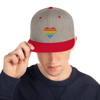 Casquette Snapback - COEUR ARC EN CIEL