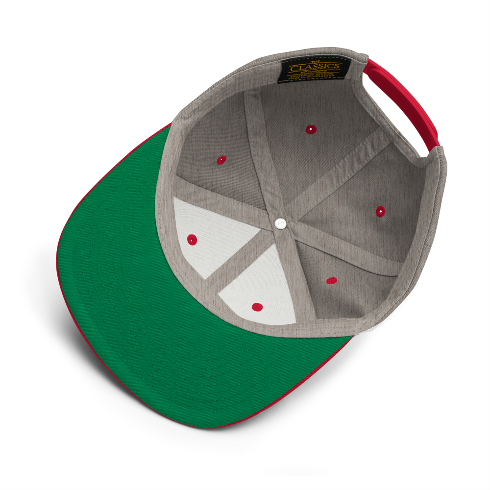 Casquette Snapback - COEUR ARC EN CIEL