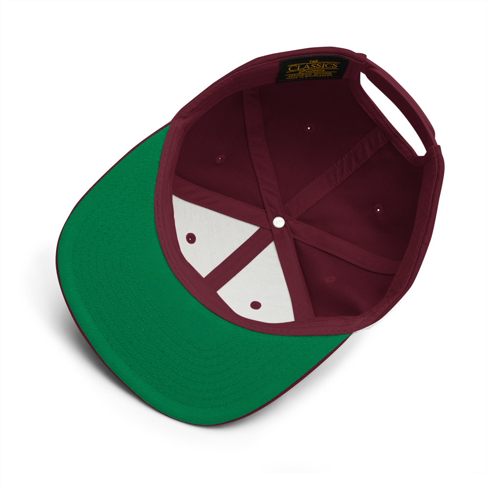 Casquette Snapback - COEUR ARC EN CIEL