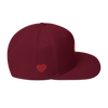 Casquette Snapback - COEUR ARC EN CIEL