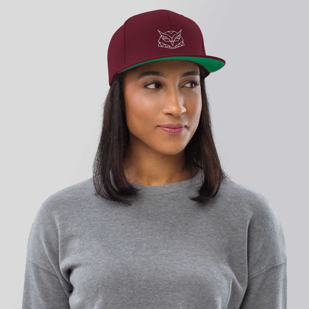 Casquette Snapback - HIBOUX ORIGAMI