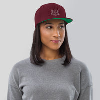 Casquette Snapback - HIBOUX ORIGAMI