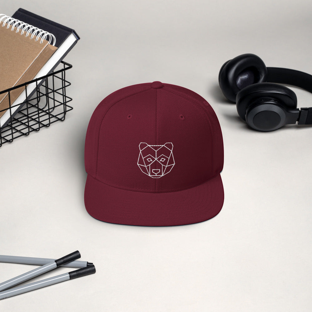 Casquette Snapback OURS ORIGAMI
