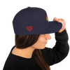Casquette Snapback - COEUR ARC EN CIEL