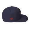 Casquette Snapback - COEUR ARC EN CIEL
