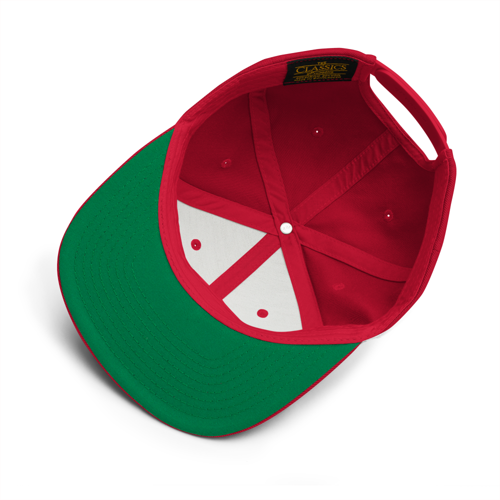 Casquette Snapback - COEUR ARC EN CIEL