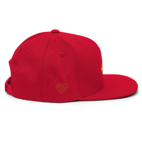 Casquette Snapback - COEUR ARC EN CIEL