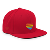 Casquette Snapback - COEUR ARC EN CIEL