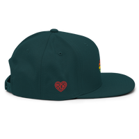Casquette Snapback - COEUR ARC EN CIEL