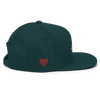 Casquette Snapback - COEUR ARC EN CIEL
