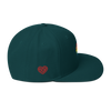 Casquette Snapback - COEUR ARC EN CIEL