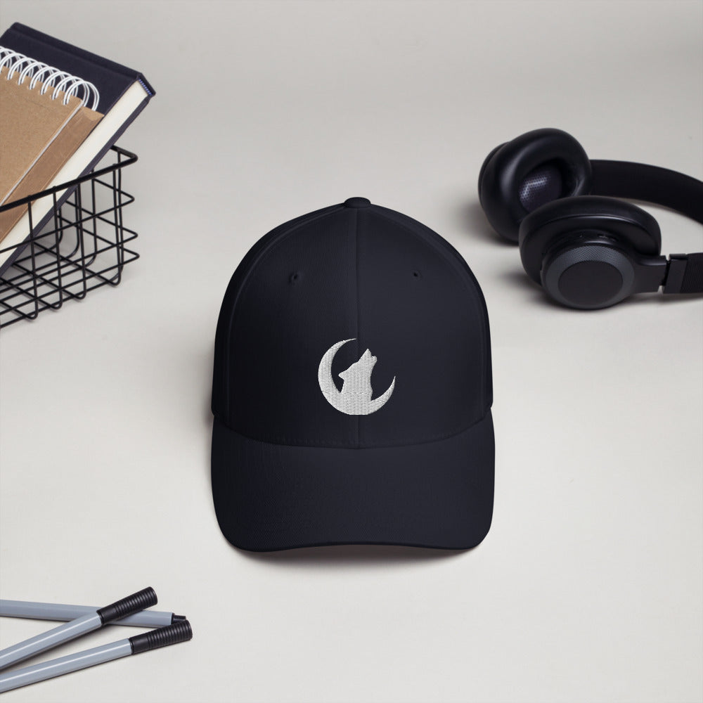 Casquette Structurée en Sergé - MOON WOLF