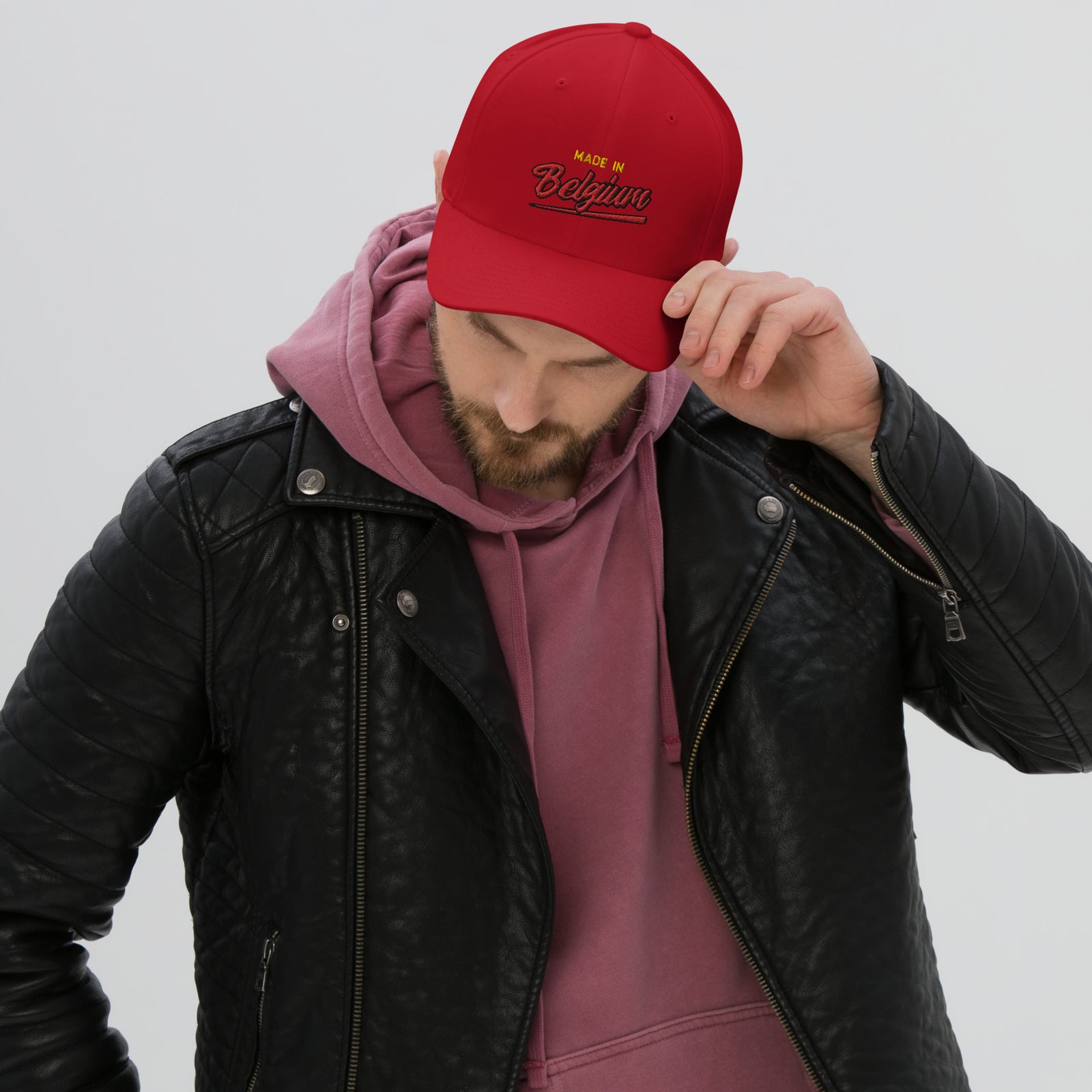 casquette flexfit avec des détails soignés