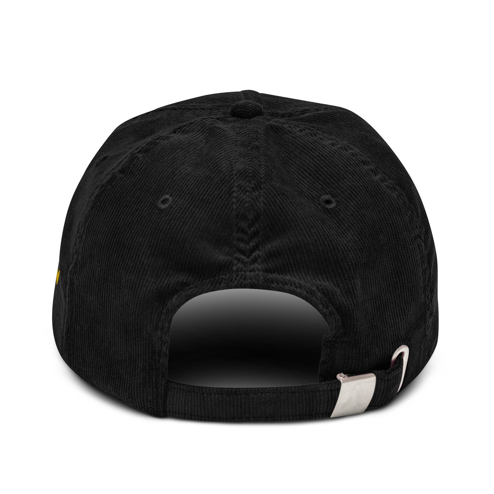 Casquette Crypto Velours Brodée « Bitcoin » – Logo Doré