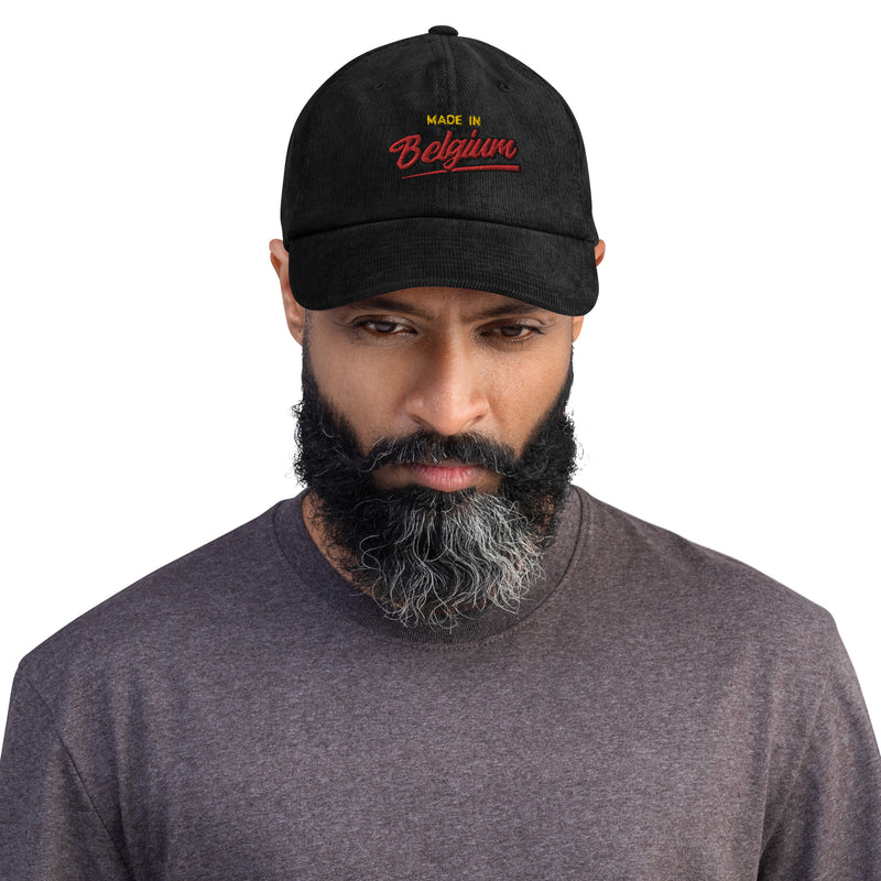 Casquette en velours côtelé - MADE IN BELGIUM WITH LOVE