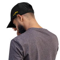 Casquette Crypto Velours Brodée « Bitcoin » – Logo Doré