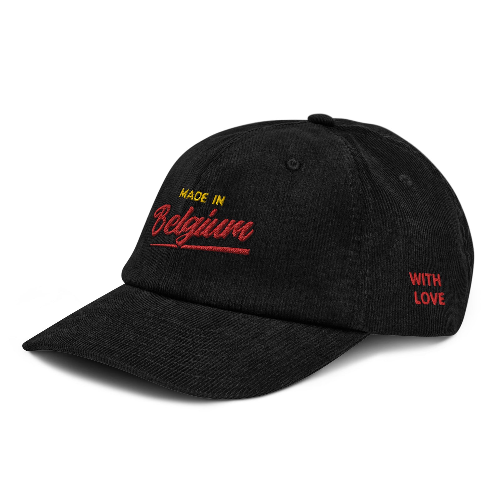 Casquette en velours côtelé - MADE IN BELGIUM WITH LOVE