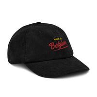 Casquette en velours côtelé - MADE IN BELGIUM WITH LOVE