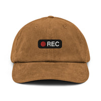 Casquette en velours côtelé - REC