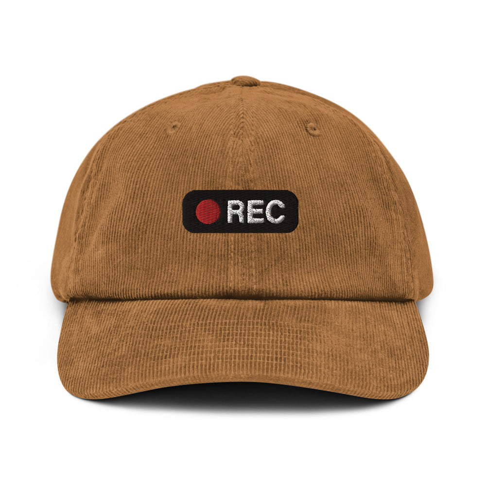 Casquette en velours côtelé - REC