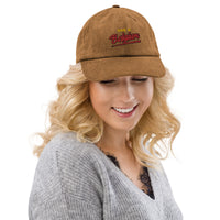 Casquette en velours côtelé - MADE IN BELGIUM WITH LOVE