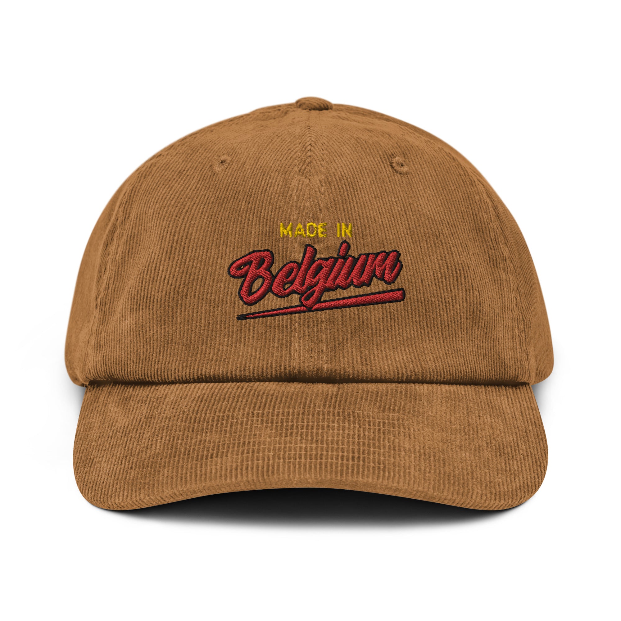 Casquette en velours côtelé - MADE IN BELGIUM WITH LOVE