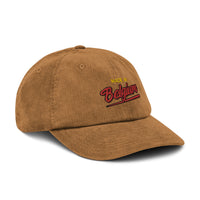 Casquette en velours côtelé - MADE IN BELGIUM WITH LOVE