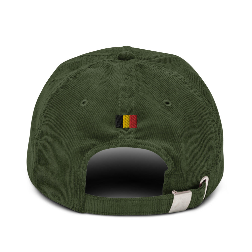 Casquette Belge en velours - "SUPERBIEAU"