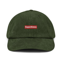 Casquette Belge en velours - "SUPERBIEAU"